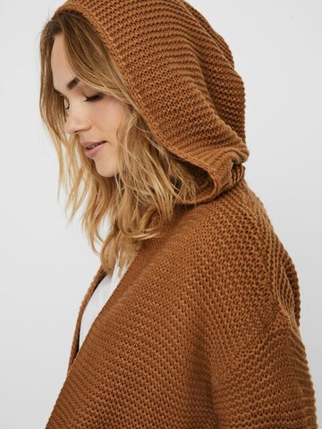 VERO MODA Knit cardigan in Brown