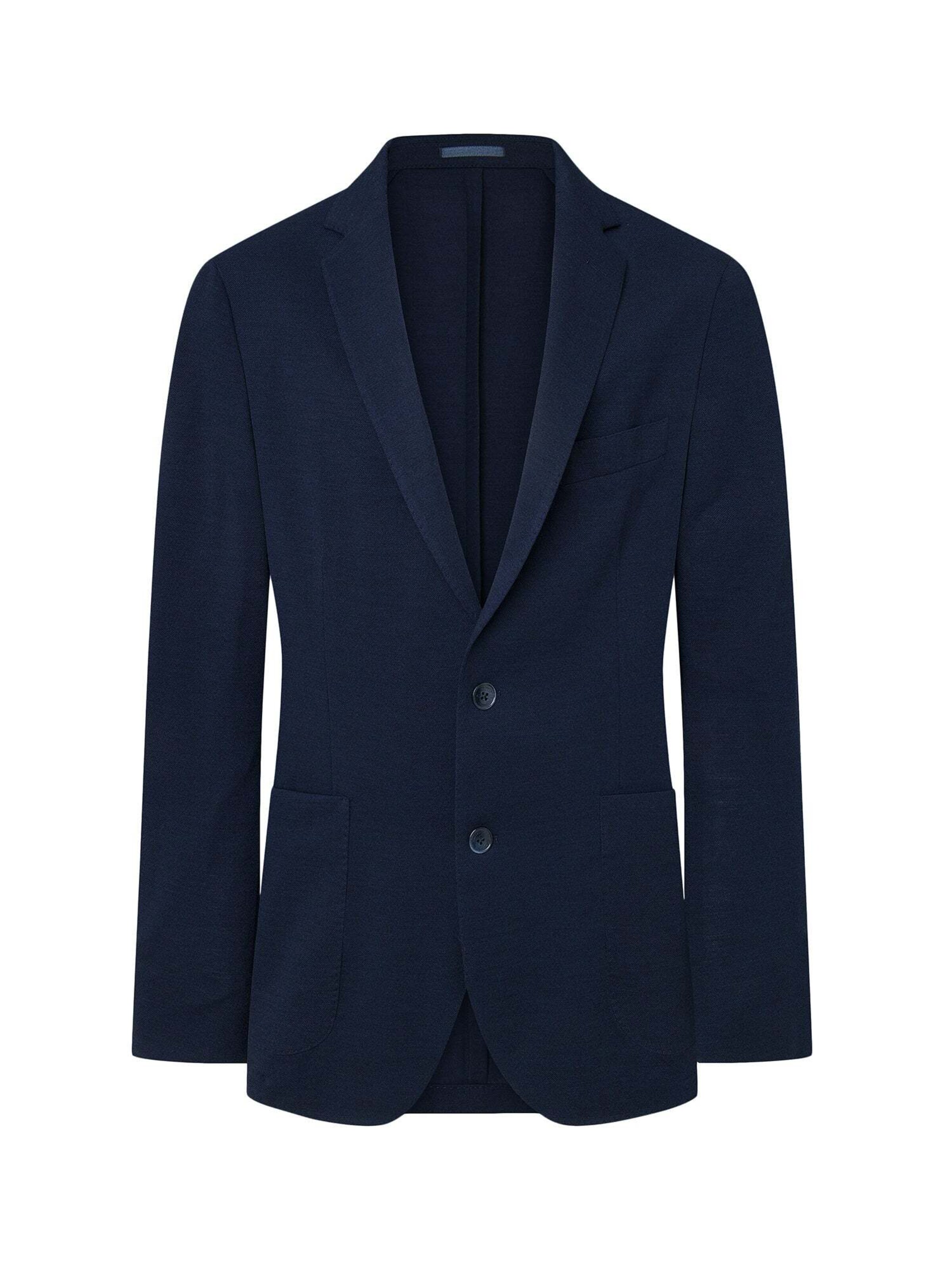 Hackett London Regular Fit Sakko in Blau: Vorderseite
