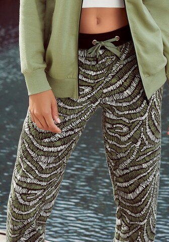LASCANA - Loosefit Pantalón en verde