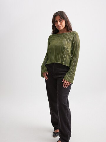 NA-KD Bluse in Grün