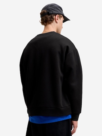 JACK & JONES Sweatshirt 'Barron Sweat' in Black
