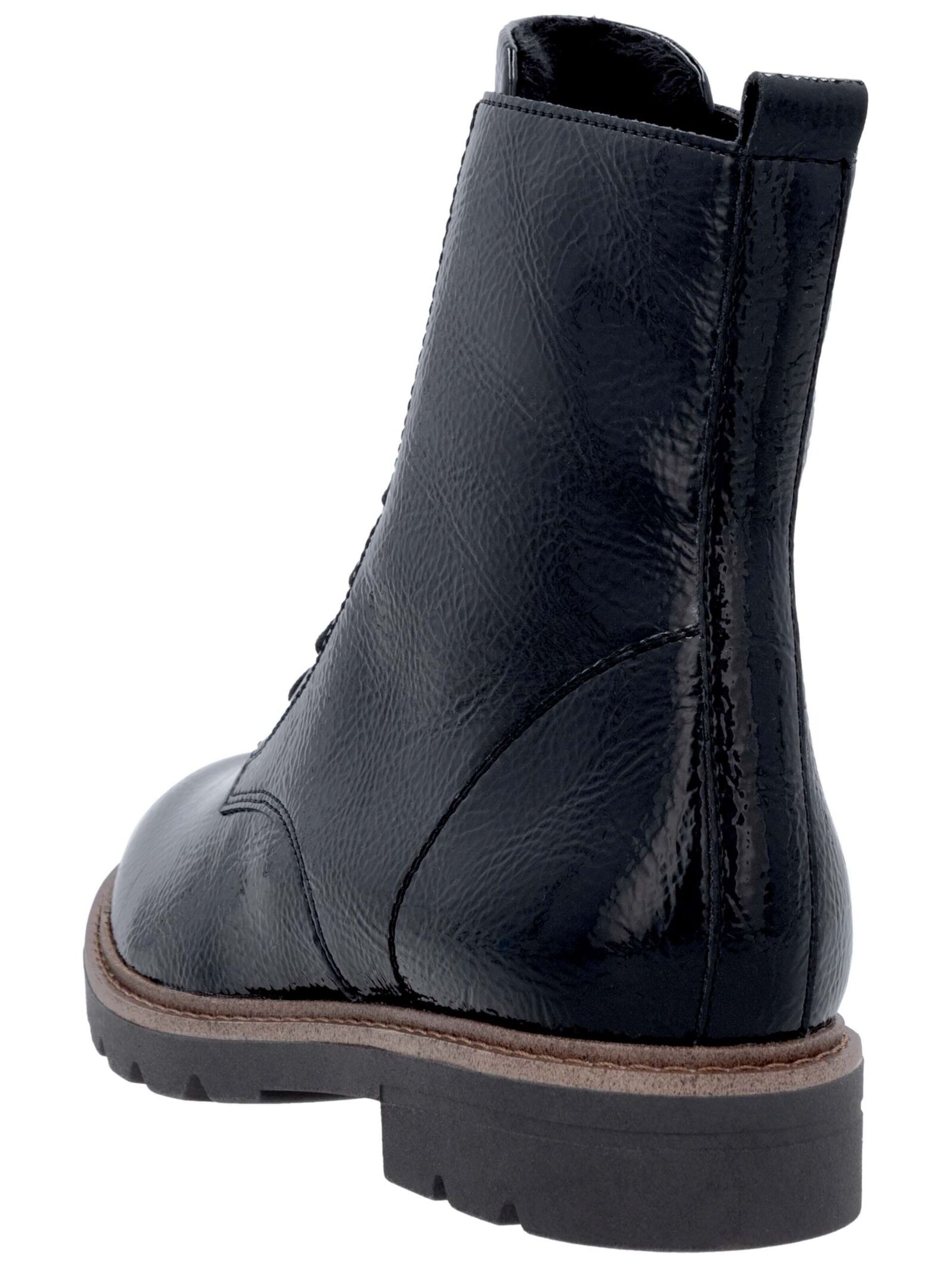 REMONTE Lace-up bootie in Black