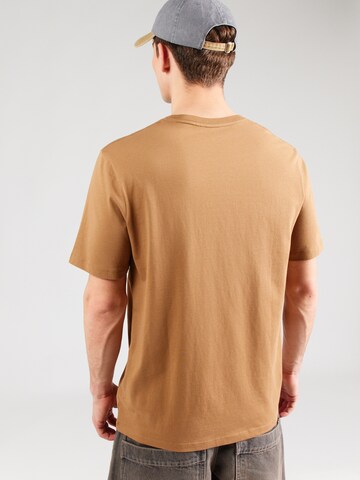 WRANGLER Shirt 'AMERICANA' in Brown: back
