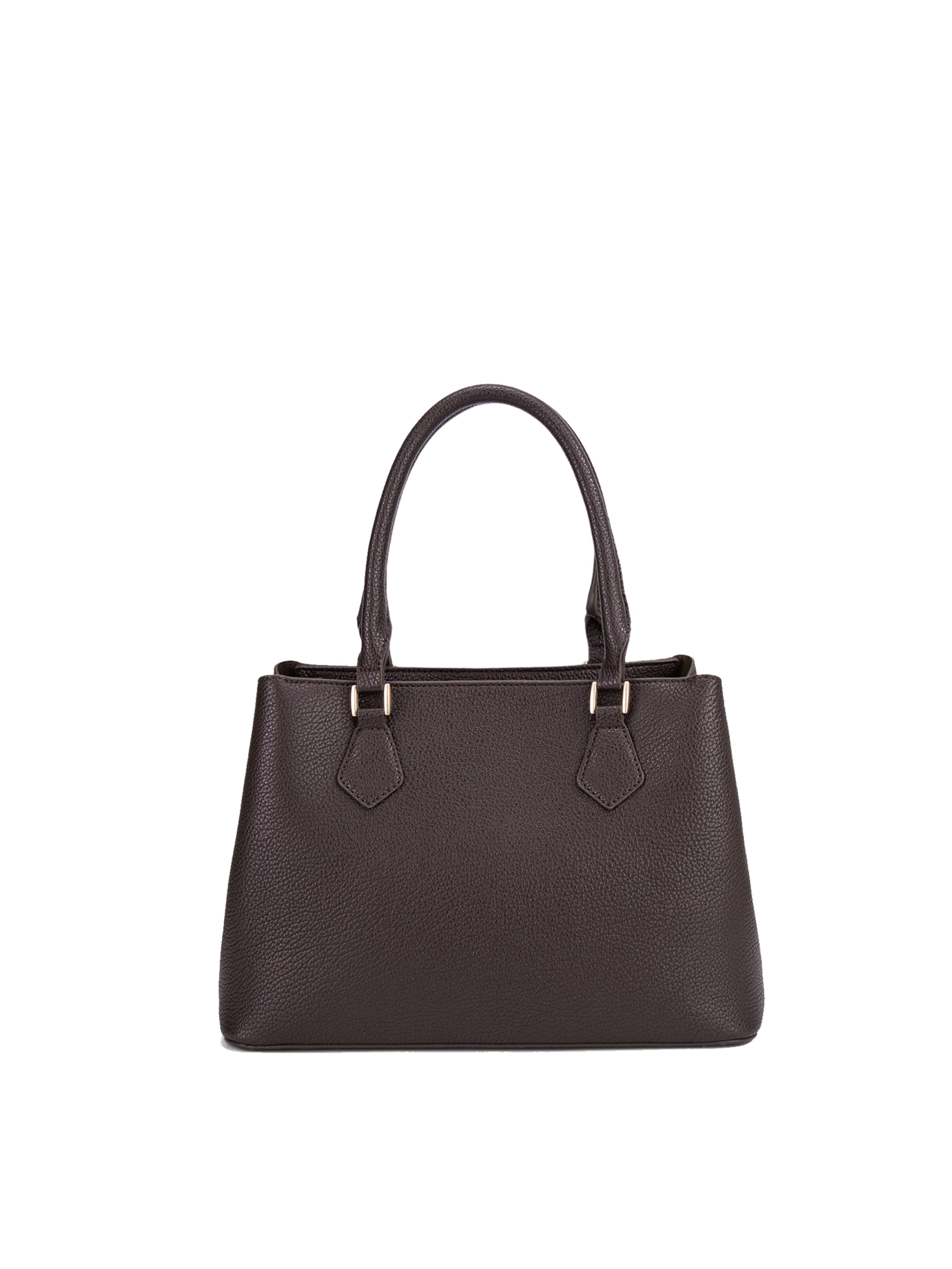 Borsa a mano 'Borsa a Mano Donna Vegan Leather con Tracolla Rimovibile - Diana&Co' di Diana&Co. in marrone