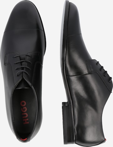 HUGO Red - Sapato com atacadores 'Ruston' em preto