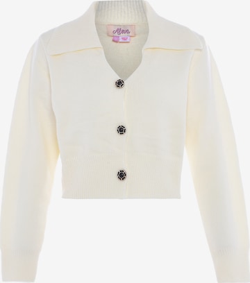 aleva Вязаная кофта в Белый: спереди