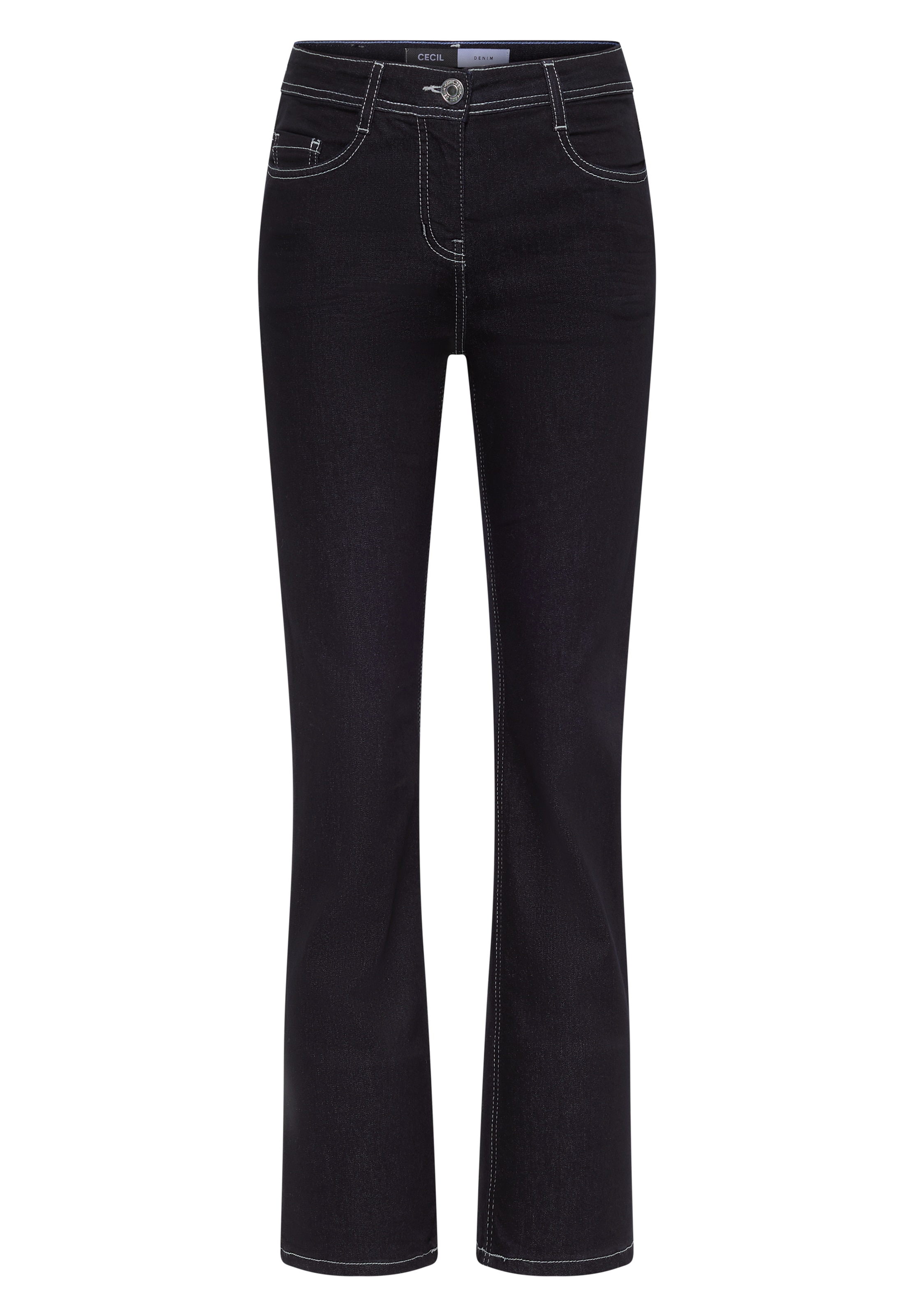CECIL Bootcut Jeans in Blau: Vorderseite