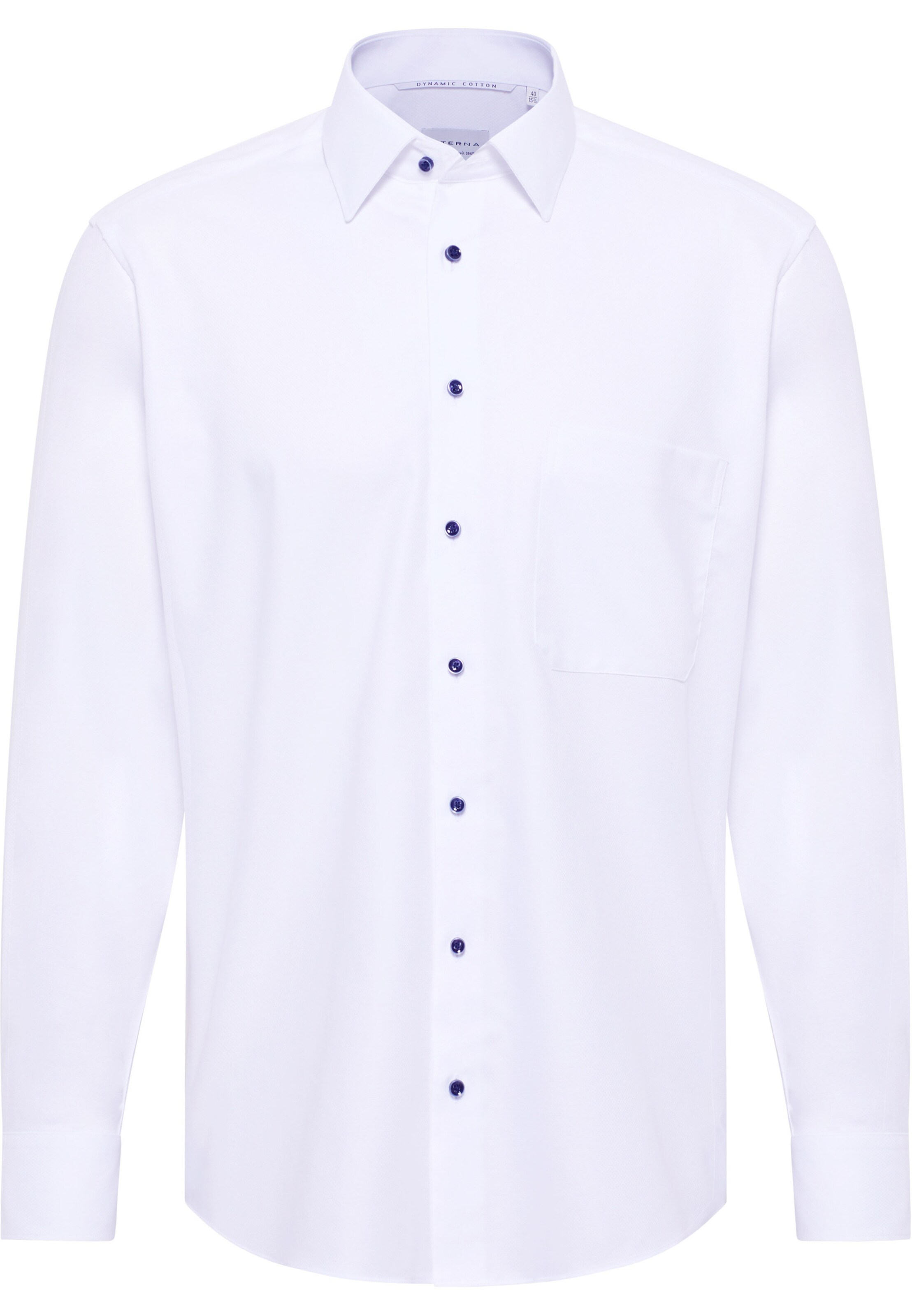 ETERNA Zakelijk overhemd in Wit: voorkant