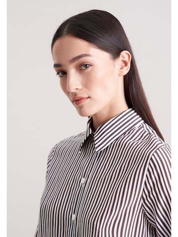 SEIDENSTICKER Blouse in Bruin