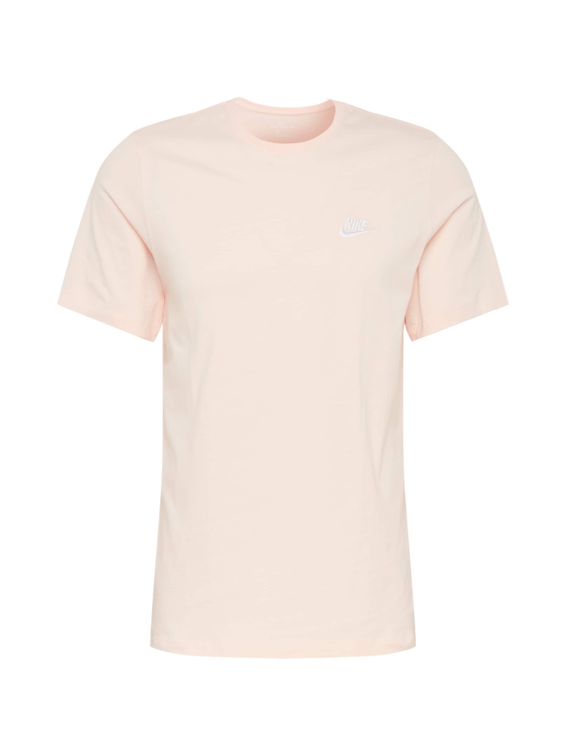 Nike Sportswear Shirt 'Club' in Roze: voorkant