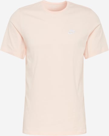 Nike Sportswear Shirt 'Club' in Roze: voorkant