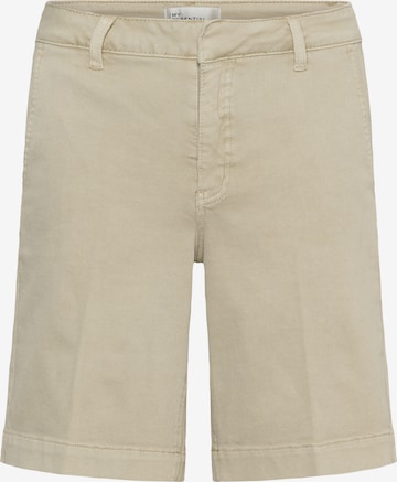 My Essential Wardrobe Loosefit Bukser med fals i beige: forside