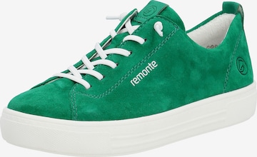 Sneaker bassa di REMONTE in verde: frontale