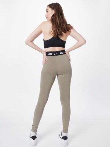 Nike Sportswear Skinny Leggings 'Club' - zöld