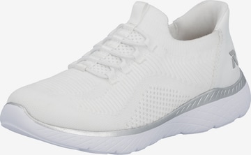 Slip on Rieker Sport en blanc : devant