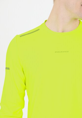 ENDURANCE Langarmshirt 'Ailey' in Gelb