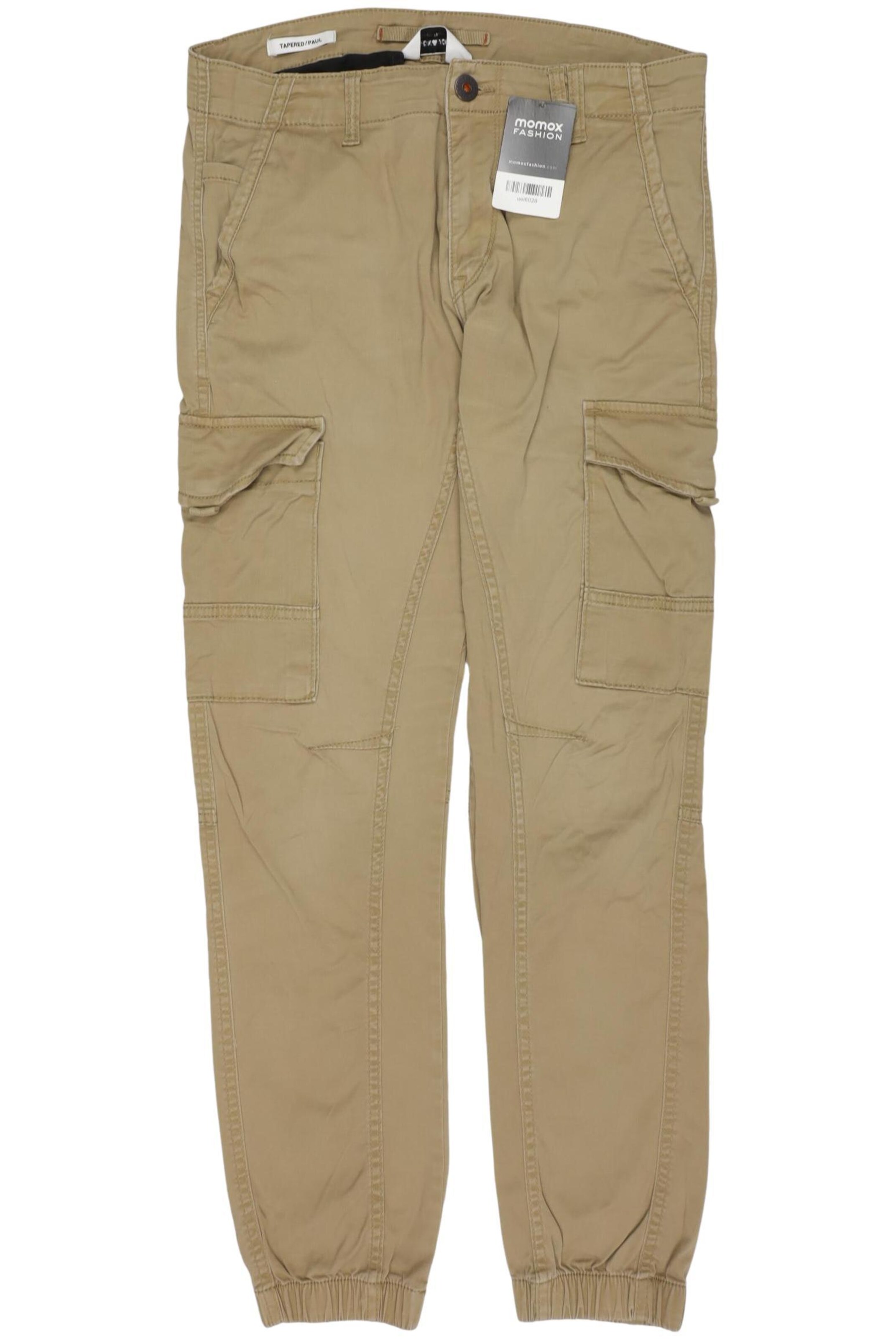 JACK & JONES Pants in 31 in Beige: front