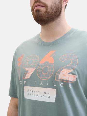 Tricou de la TOM TAILOR Men + pe gri