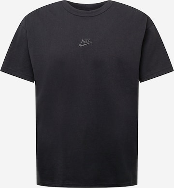 Tricou 'Essential' de la Nike Sportswear pe negru: față