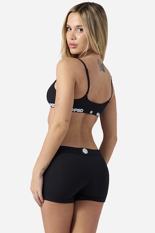 PSD Panty 'Rib BS' in Schwarz