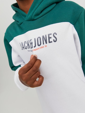 Jack & Jones Junior Sweatshirt 'Edan' in Green
