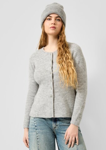 Cardigan QS en gris : devant
