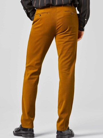 Regular Pantalon chino MEYER en marron