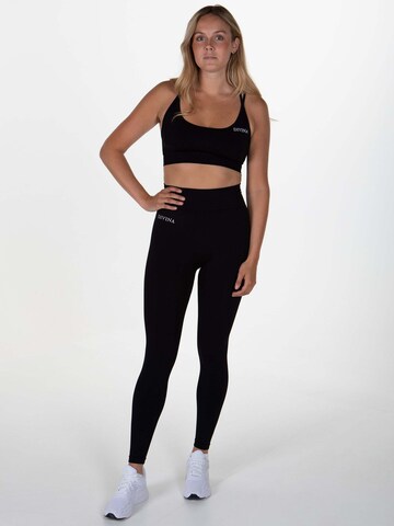 Divina Bustier Sport-BH 'Prime' in Schwarz