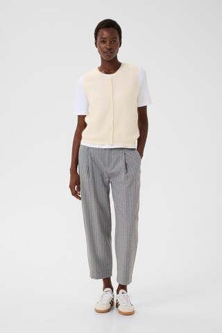 Part Two Strikvest i beige