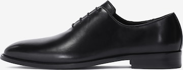 Kazar Lace-Up Shoes in Black: front