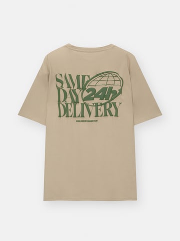 Pull&Bear Bluser & t-shirts i beige