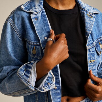 FOSSIL Ring in Silber