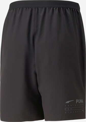 PUMA Regular Sportshorts 'Ultraweave' in Schwarz