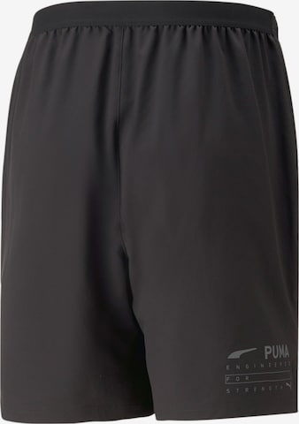 PUMA Regularen Športne hlače 'Ultraweave' | črna barva