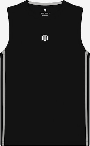 MOROTAI Funktionsshirt 'KANSEI CHROME' in Schwarz: Vorderseite