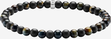 Thomas Sabo Armband in Schwarz: Vorderseite