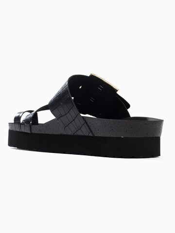 Bayton Teenslipper 'Lucrezia' in Zwart