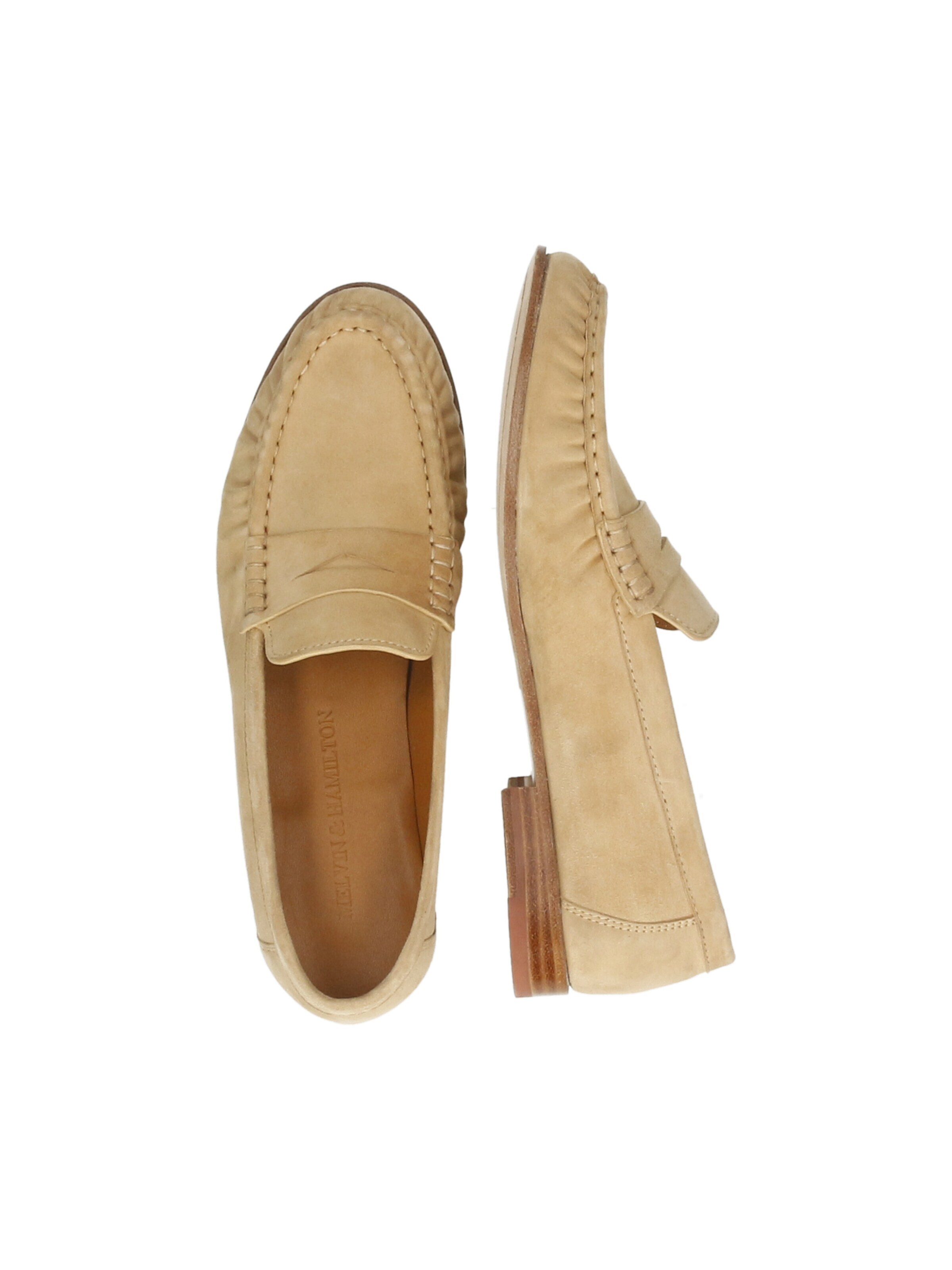 MELVIN & HAMILTON Mokassin 'Kamilla 1'‌‌‌‌‌‌‌‌‌ in Beige