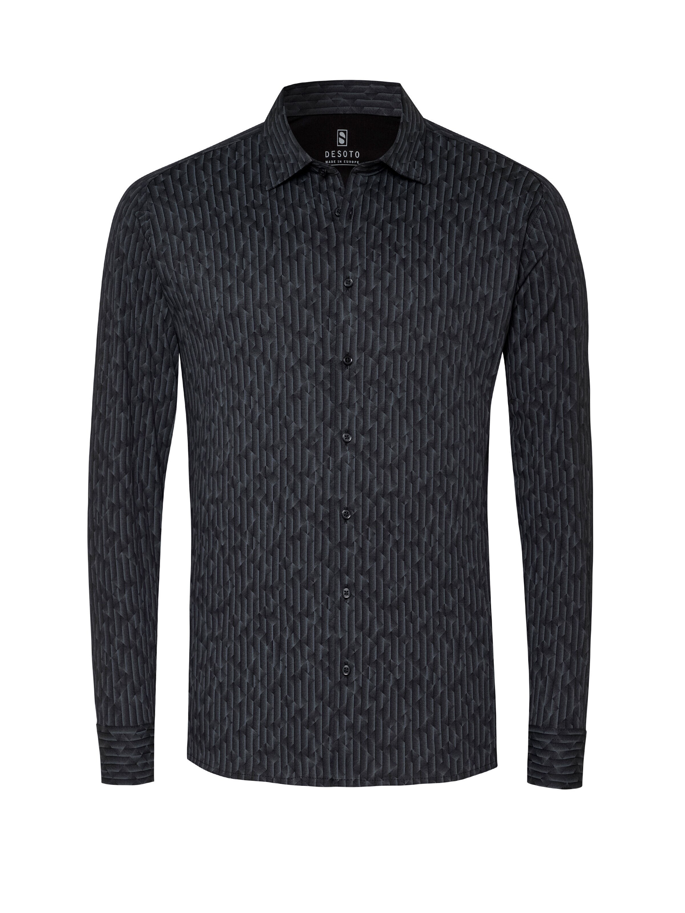 DESOTO Overhemd in Zwart: voorkant