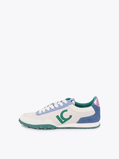 Lola Casademunt Sneaker in 36 in royalblau / taubenblau / dunkelgrün / offwhite, Produktansicht