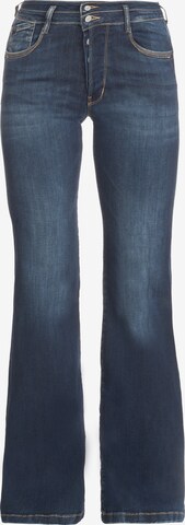 Le Temps Des Cerises Regular Jeans 'PULPHIFL' in Blauw: voorkant