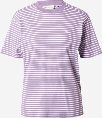 Carhartt WIP Majica 'Coleen' | vijolična barva: sprednja stran