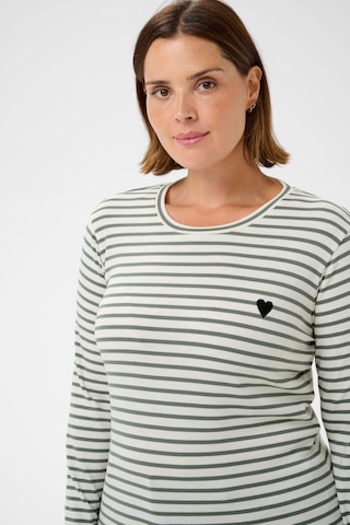 Maglietta 'KClia' di KAFFE CURVE in bianco