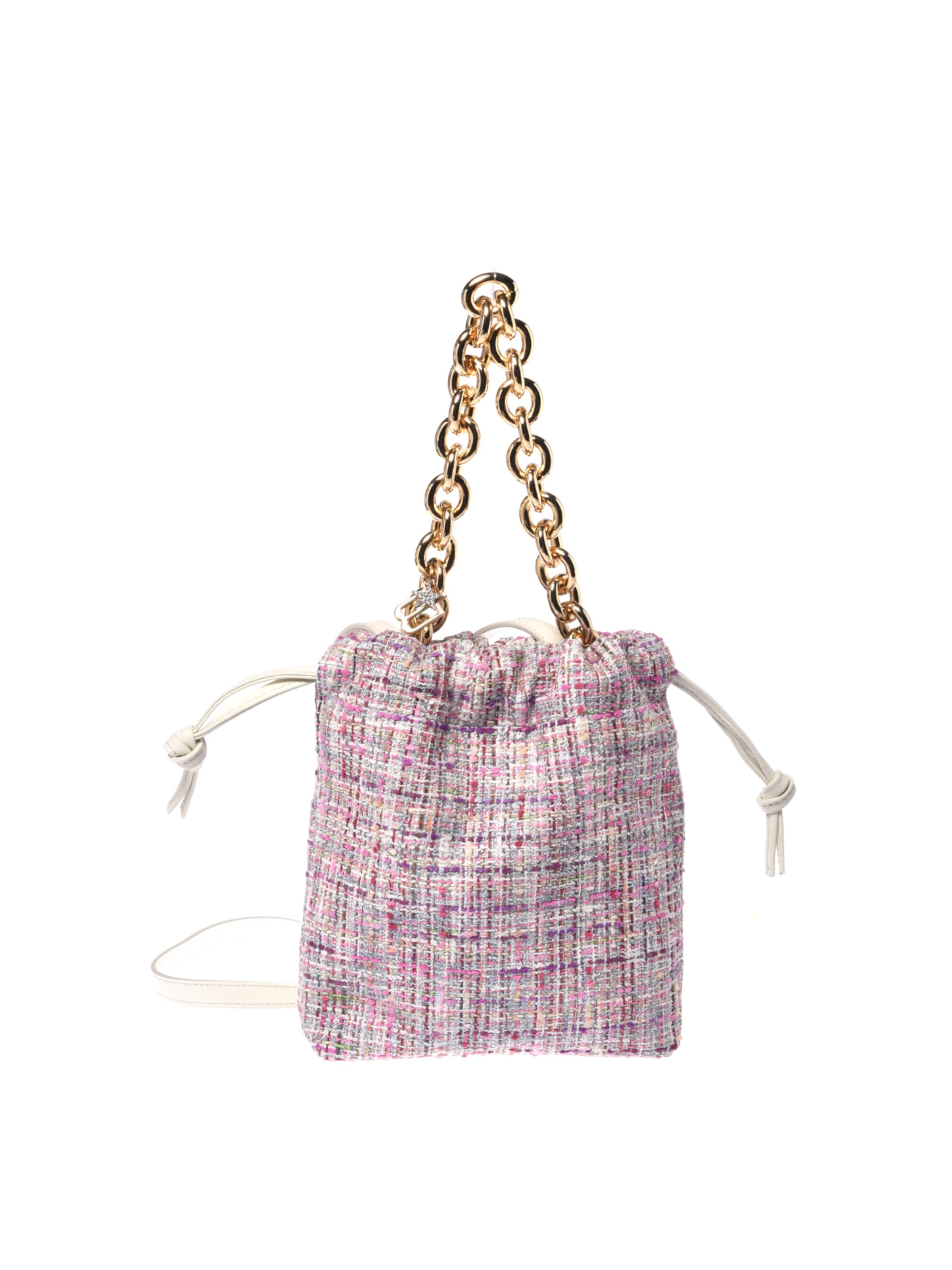 BALDININI Pouch in Purple: front