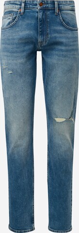 QS Slimfit Jeans in Blauw: voorkant