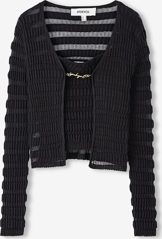 Ipekyol Knit Cardigan in Black: front