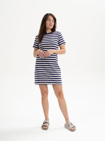 Robe 'SHRISHTI' MELA en bleu : devant