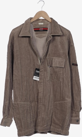 SIGNUM Jacket & Coat in L in Beige: front