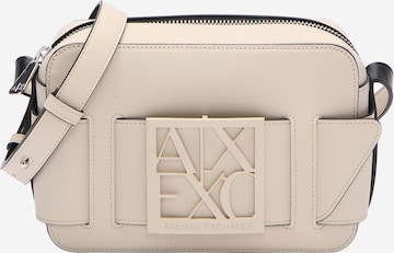 Borsa a tracolla di ARMANI EXCHANGE in marrone: frontale
