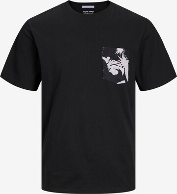 JACK & JONES - Camiseta 'ARUBA CONVO' en negro